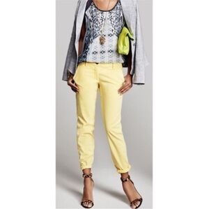 Cabi Yellow Sunshine Coast Pants